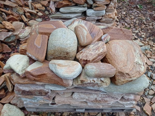 Златолит жёлтый, жёлто-зелёный глыбки и валуны для ланшафтного дизайна купить в Карабаше