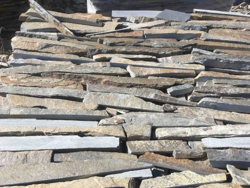 Горбушка златолит мультиколор для облицовки купить в Карабаше